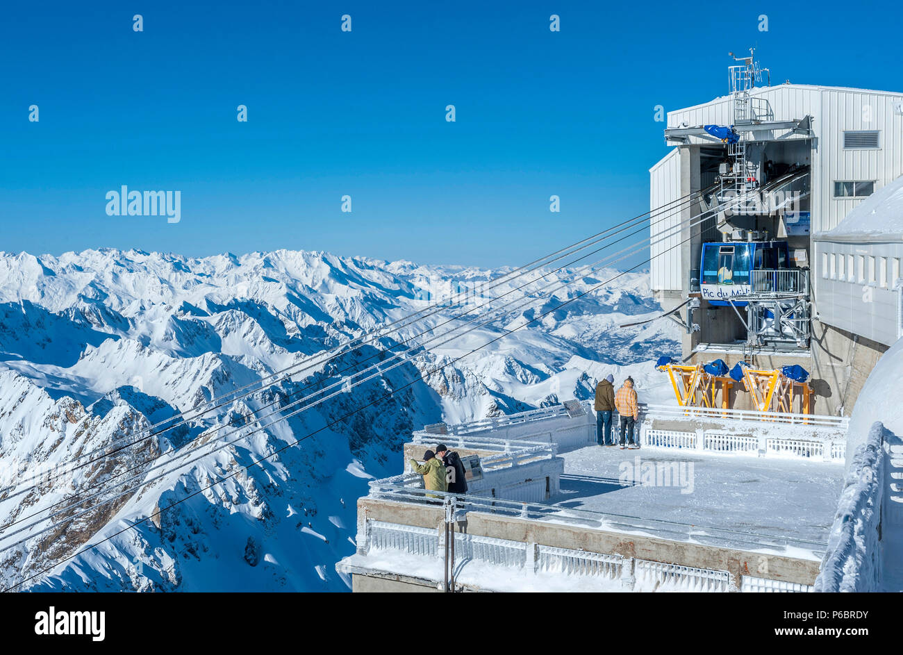 Pyrenees cable car hires stock photography and images Alamy