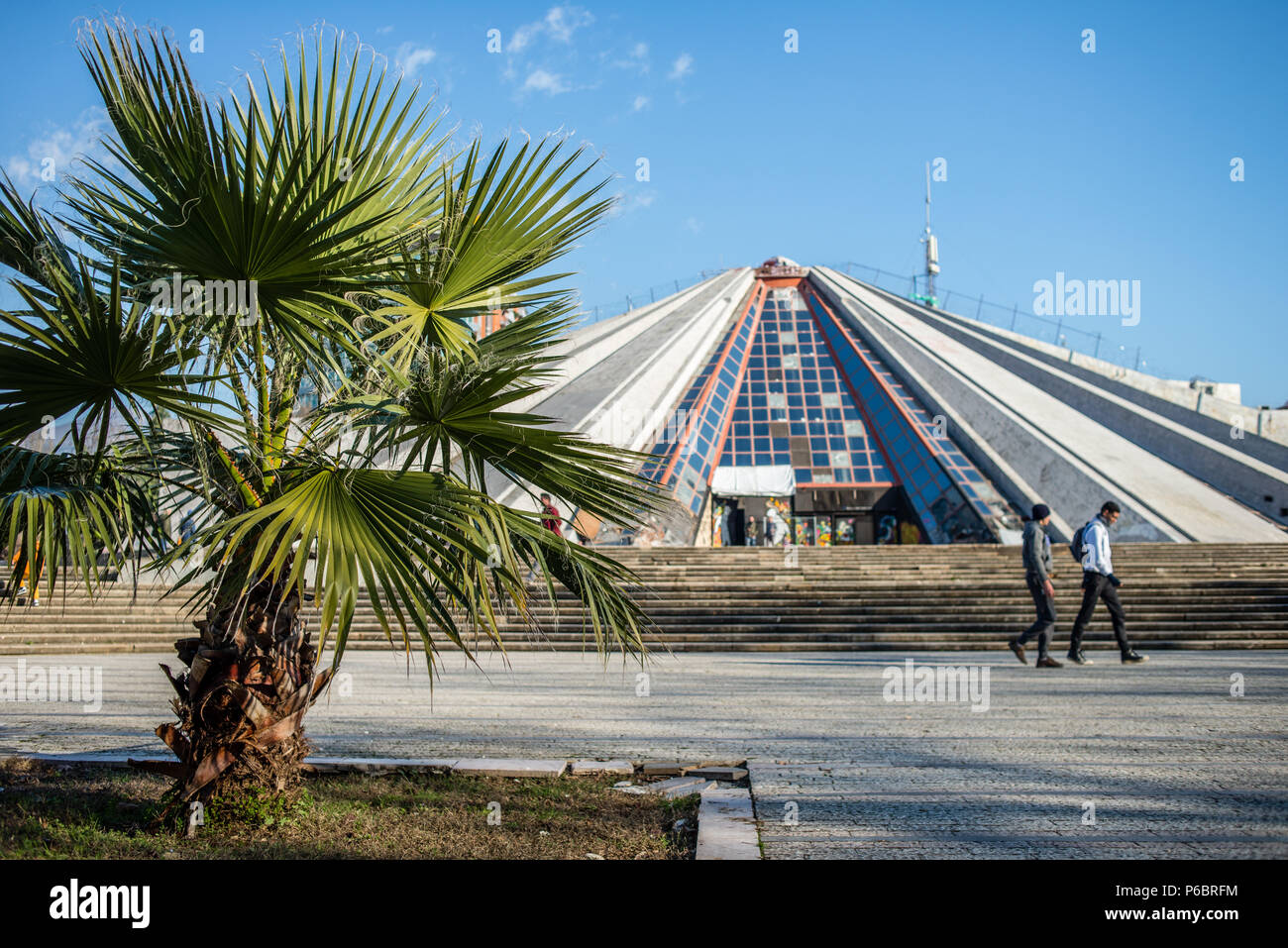 Pyramid of Tirana, Tirana, Albania Stock Photo
