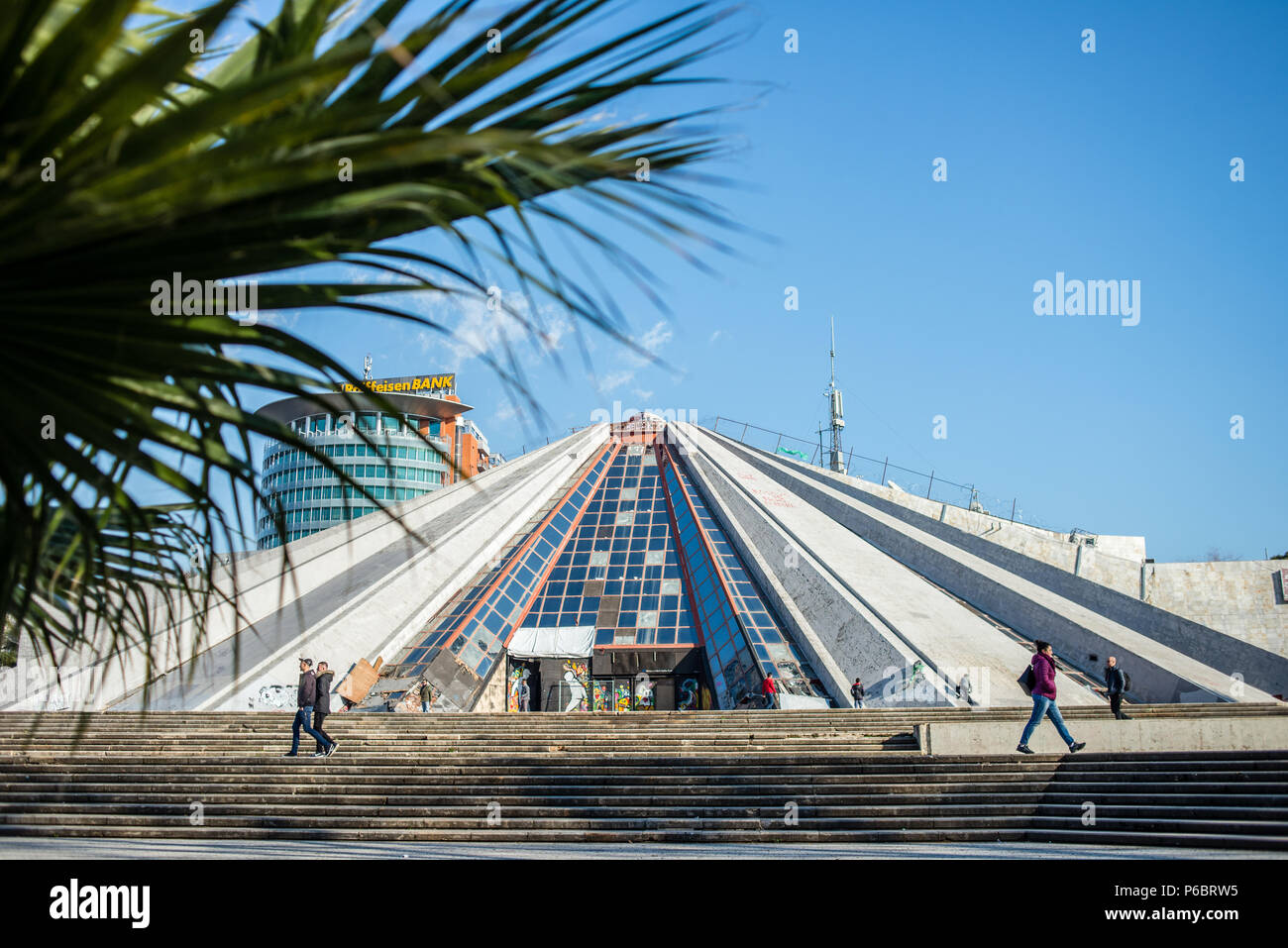 Pyramid Of Tirana, Tirana, Albania Stock Photo - Alamy