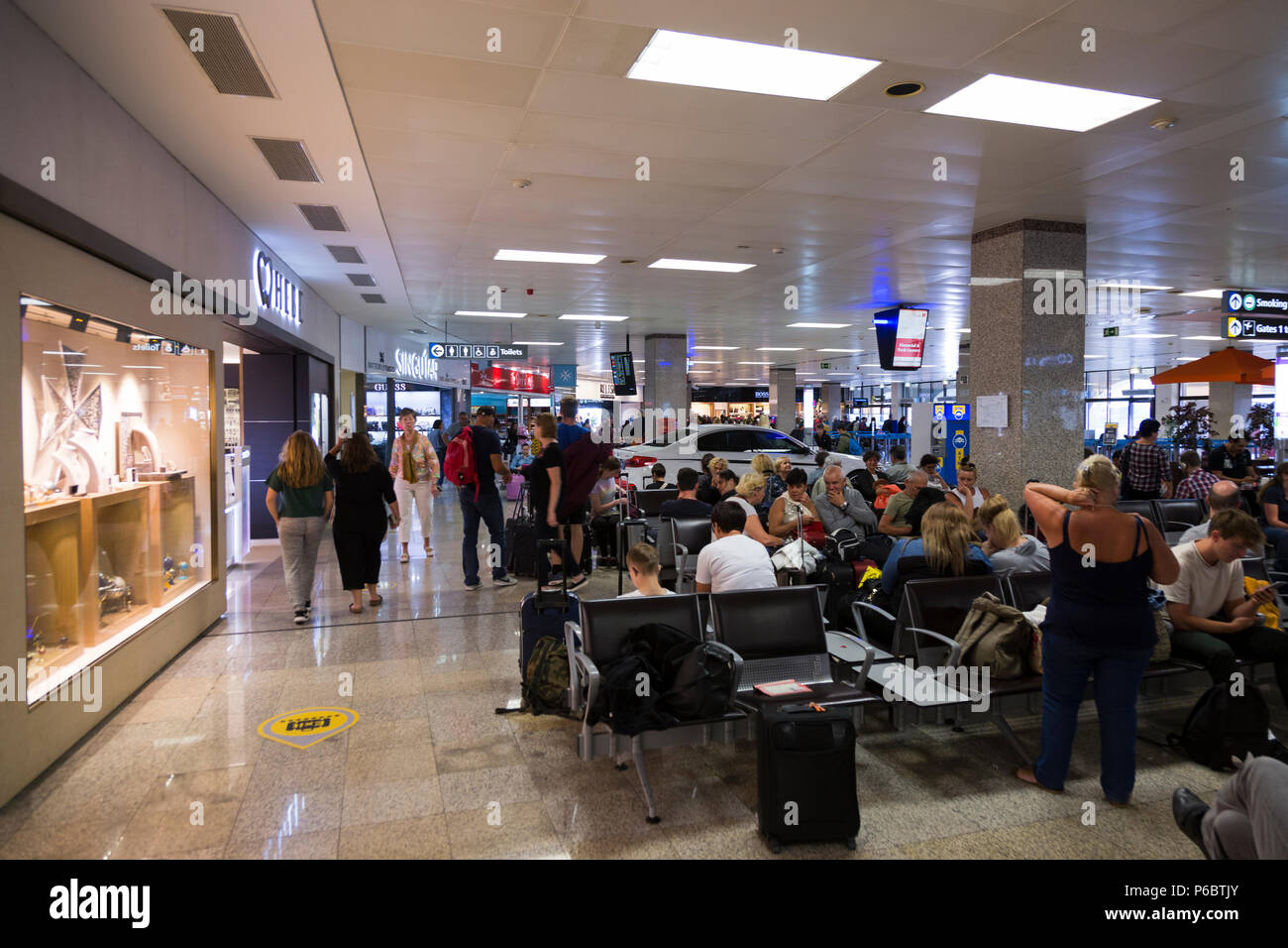 Malta International Airport High Resolution Stock Photography and
