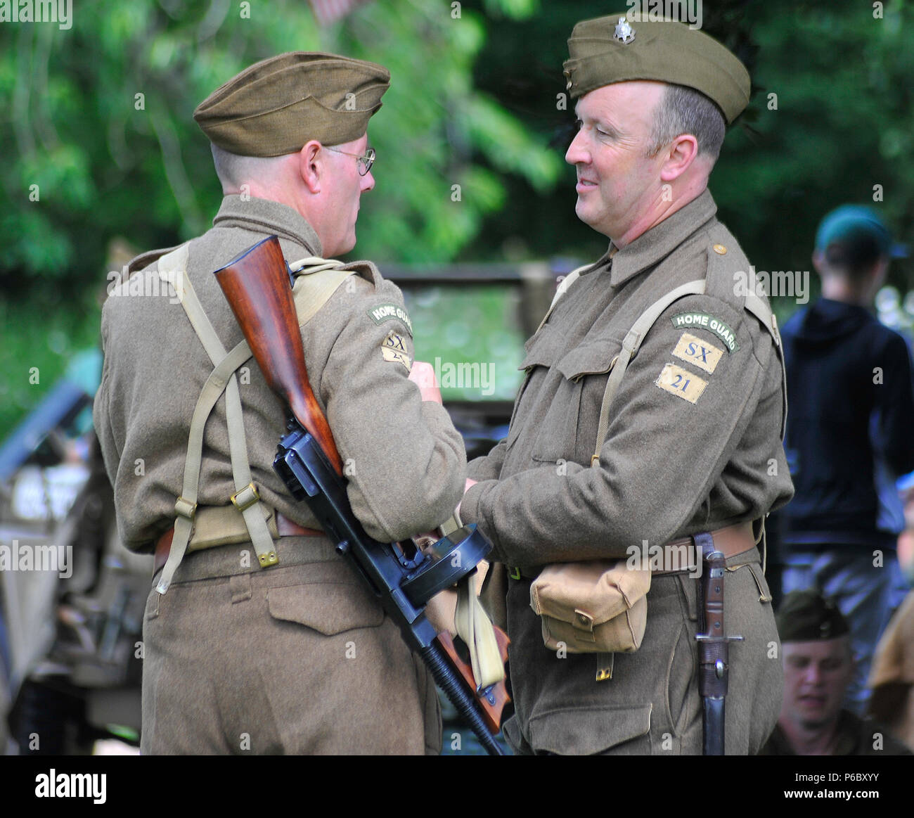 WW2 reenactment, Home front Michelham Priory, Dads army Home guard ...