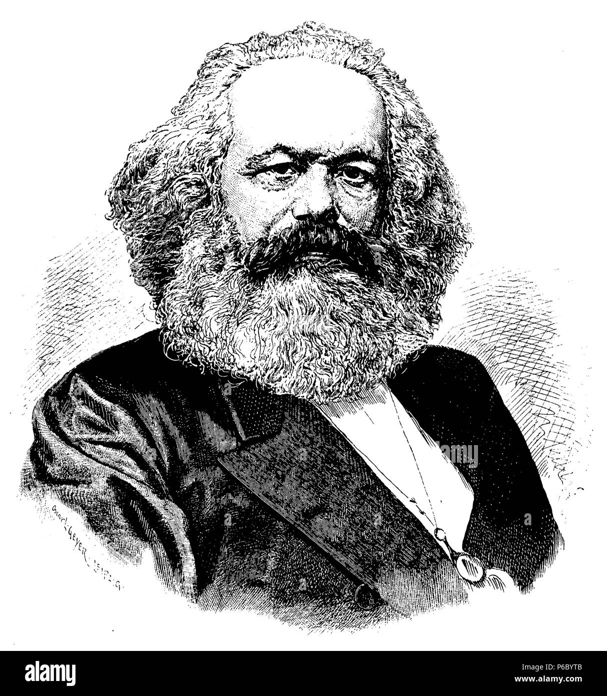 Karl Marx (1818-1883 Stock Photo - Alamy