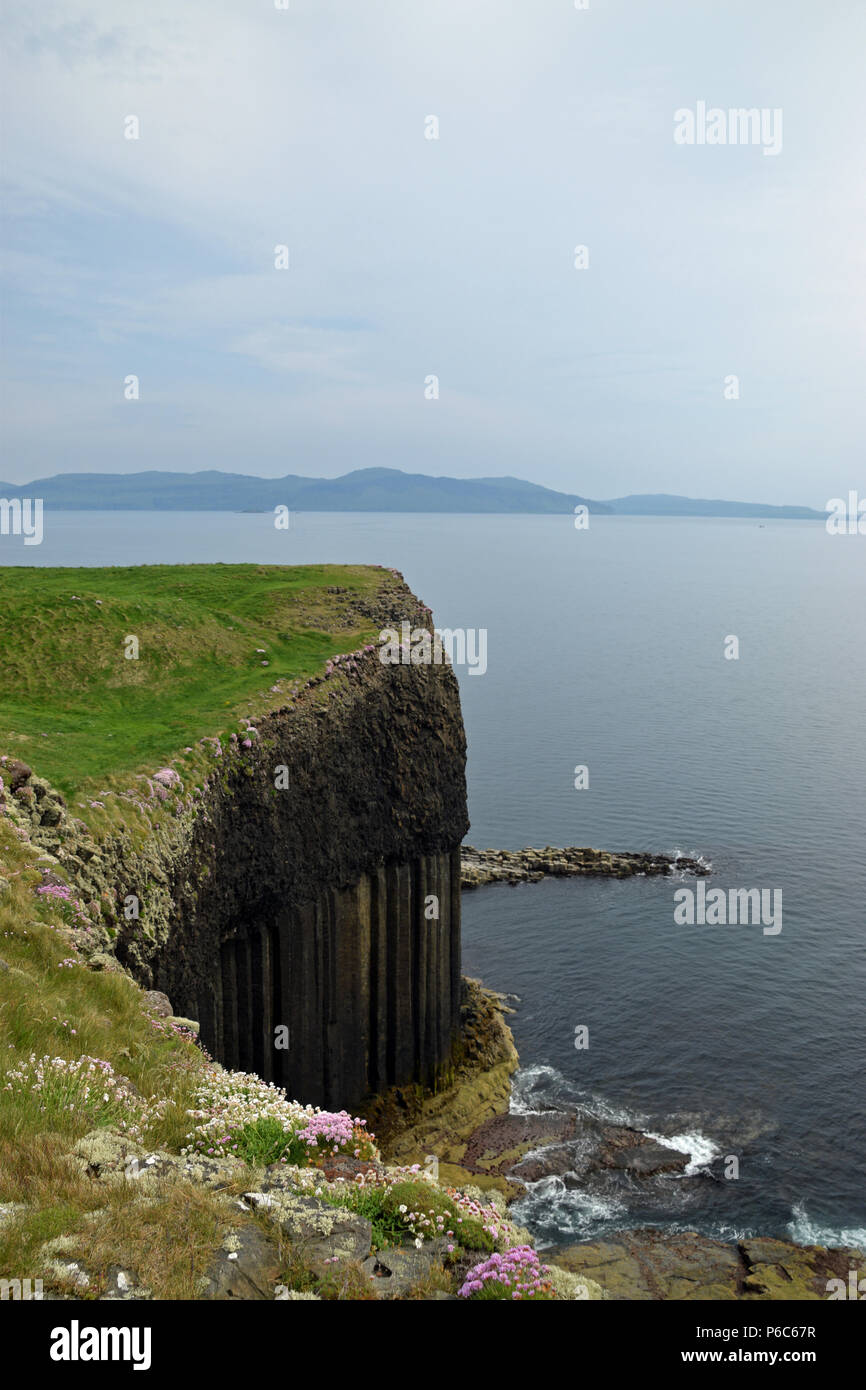 View of the Treshnish Isles Stock Photo