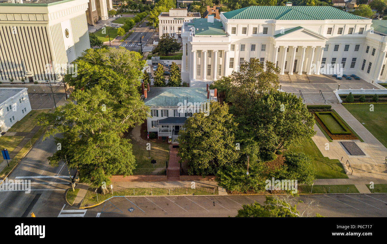 First White House of the Confederacy, Montegomery, Alabama, USA Stock Photo