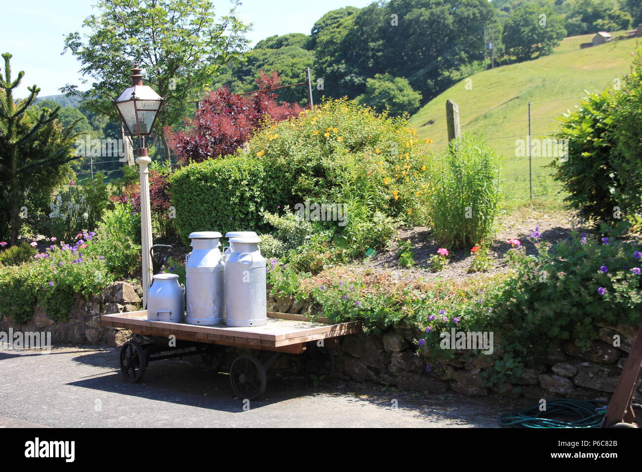 LLangollen Railway Wales Stock Photo