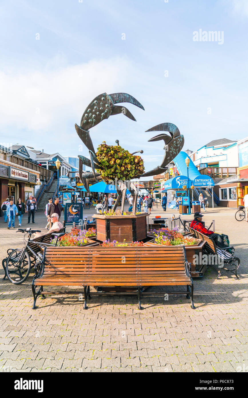 Pier 39, Fisherman's Wharf, San … – License image – 71360198