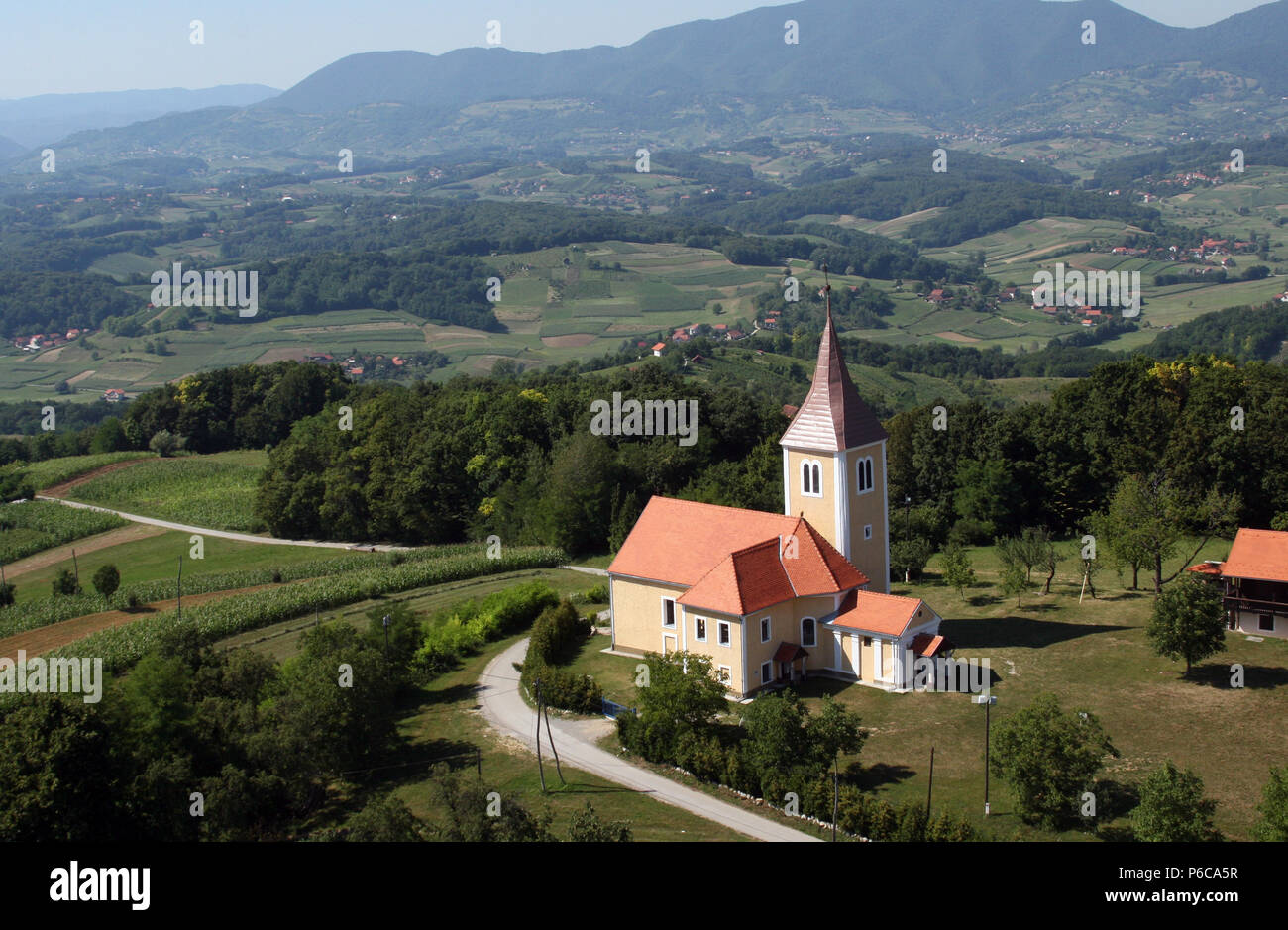Chapel of Saint Vitus in Komor Zacretski, Croatia Stock Photo ...