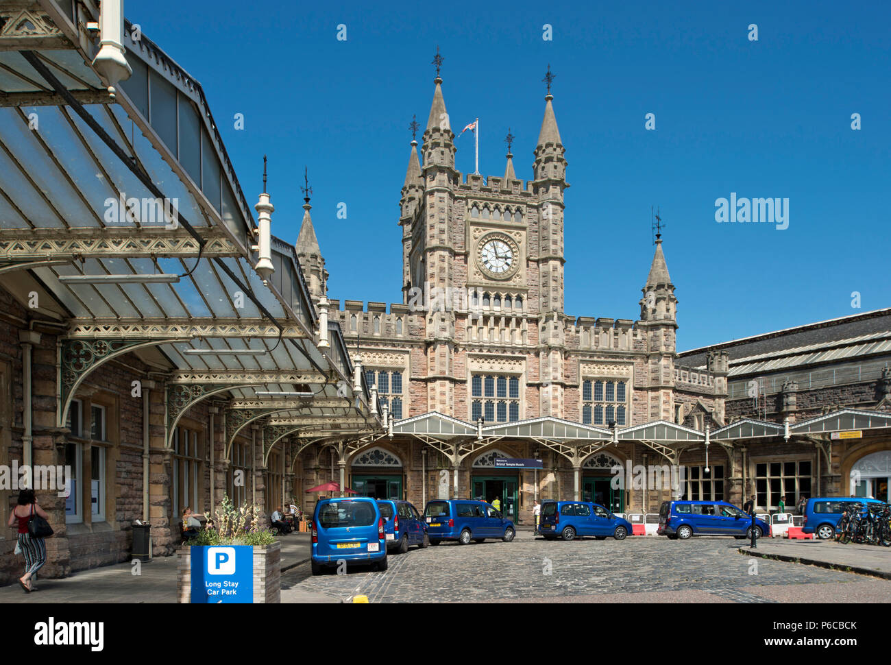 Temple Meads station, Bristol Stock Photo Alamy