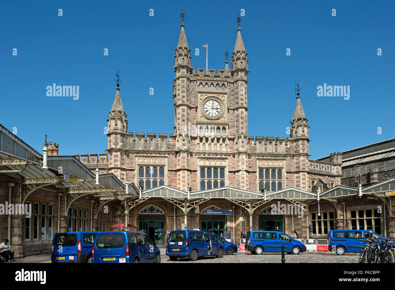 Temple Meads station, Bristol Stock Photo Alamy