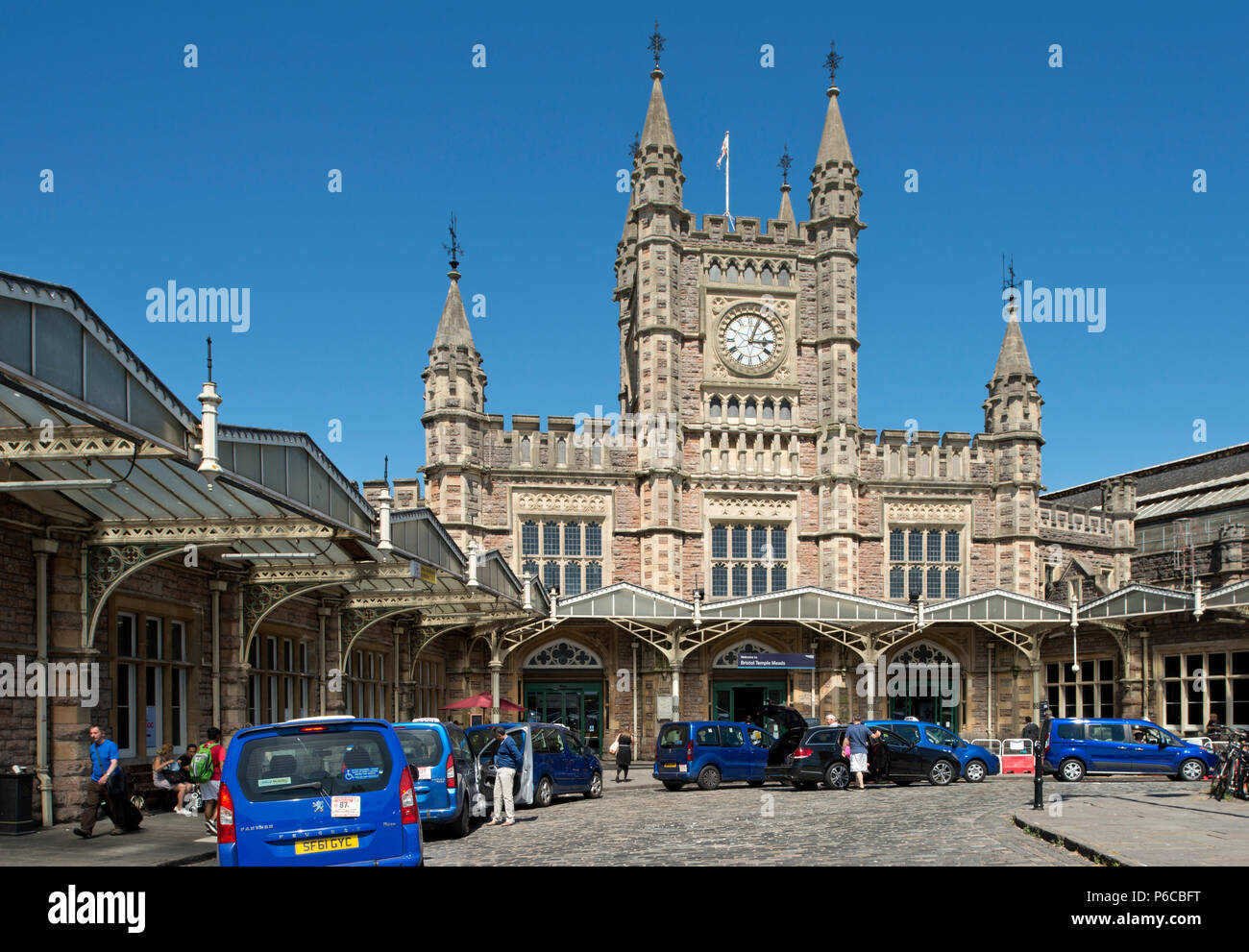Temple Meads station, Bristol Stock Photo Alamy