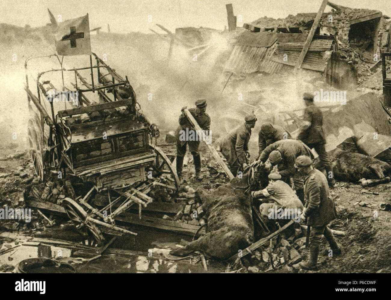 world war i, paramedic, artillery fire, dressing station, ww1, wwi