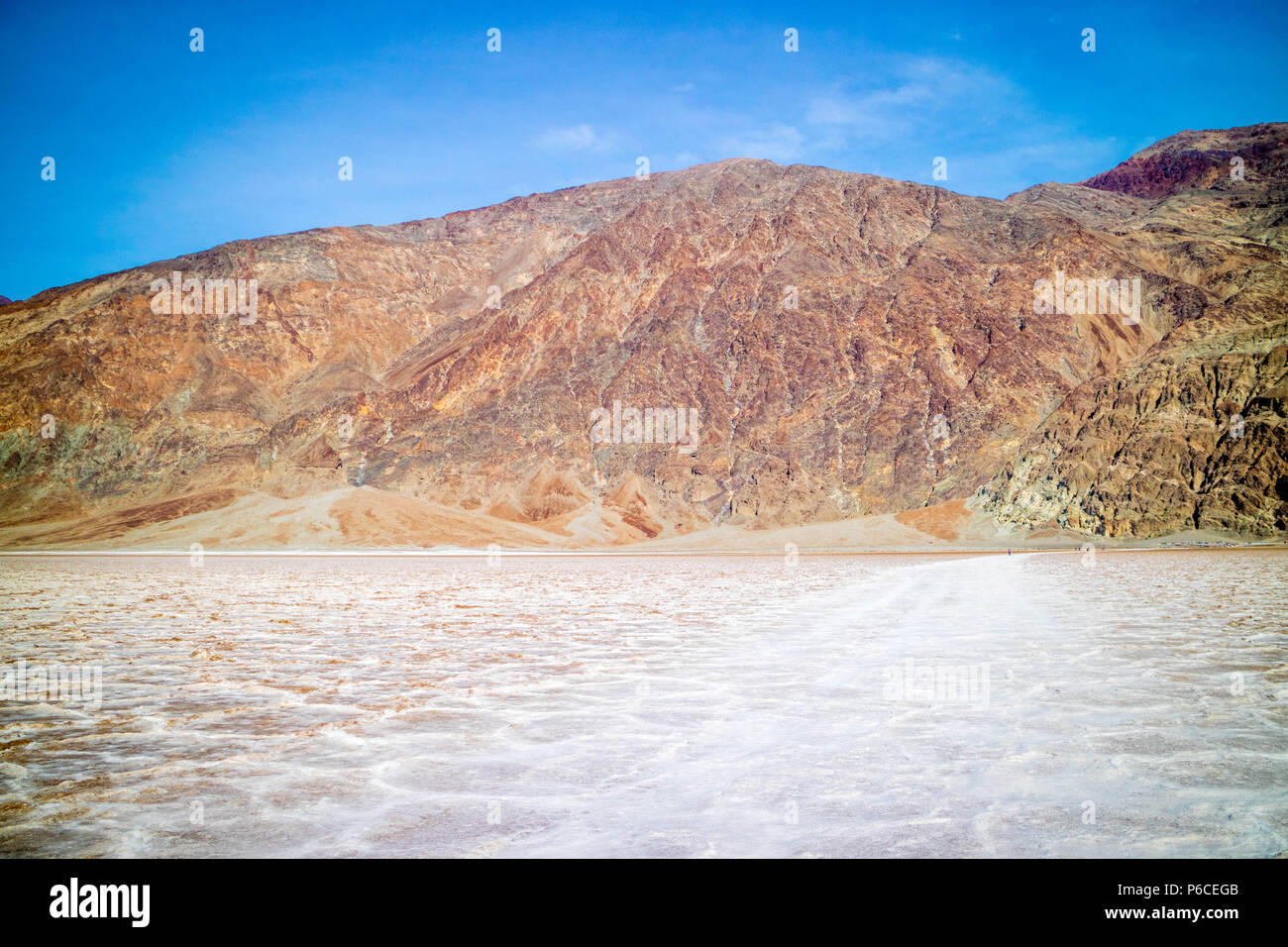 Badwater Basin in Death Valley National Park Stock Photo - Alamy