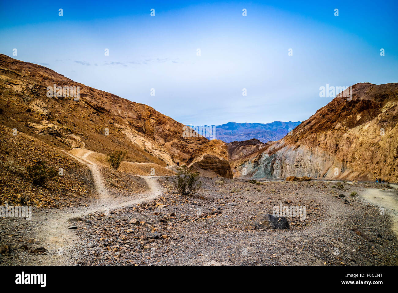 Golden Canyon Trail in Death Valley National Park Stock Photo - Alamy