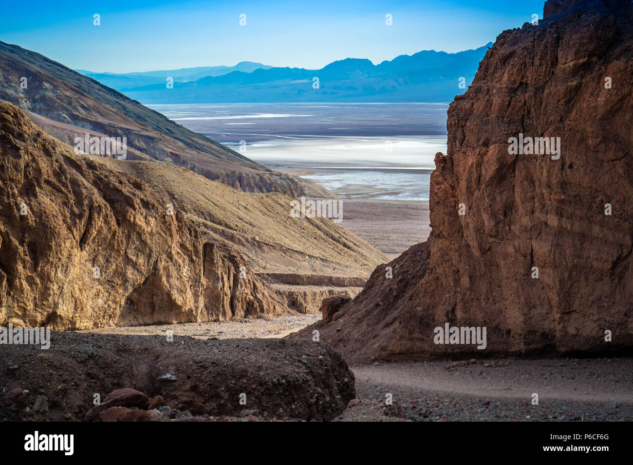 Mountain Ridges in Death Valley National Park Stock Photo - Alamy