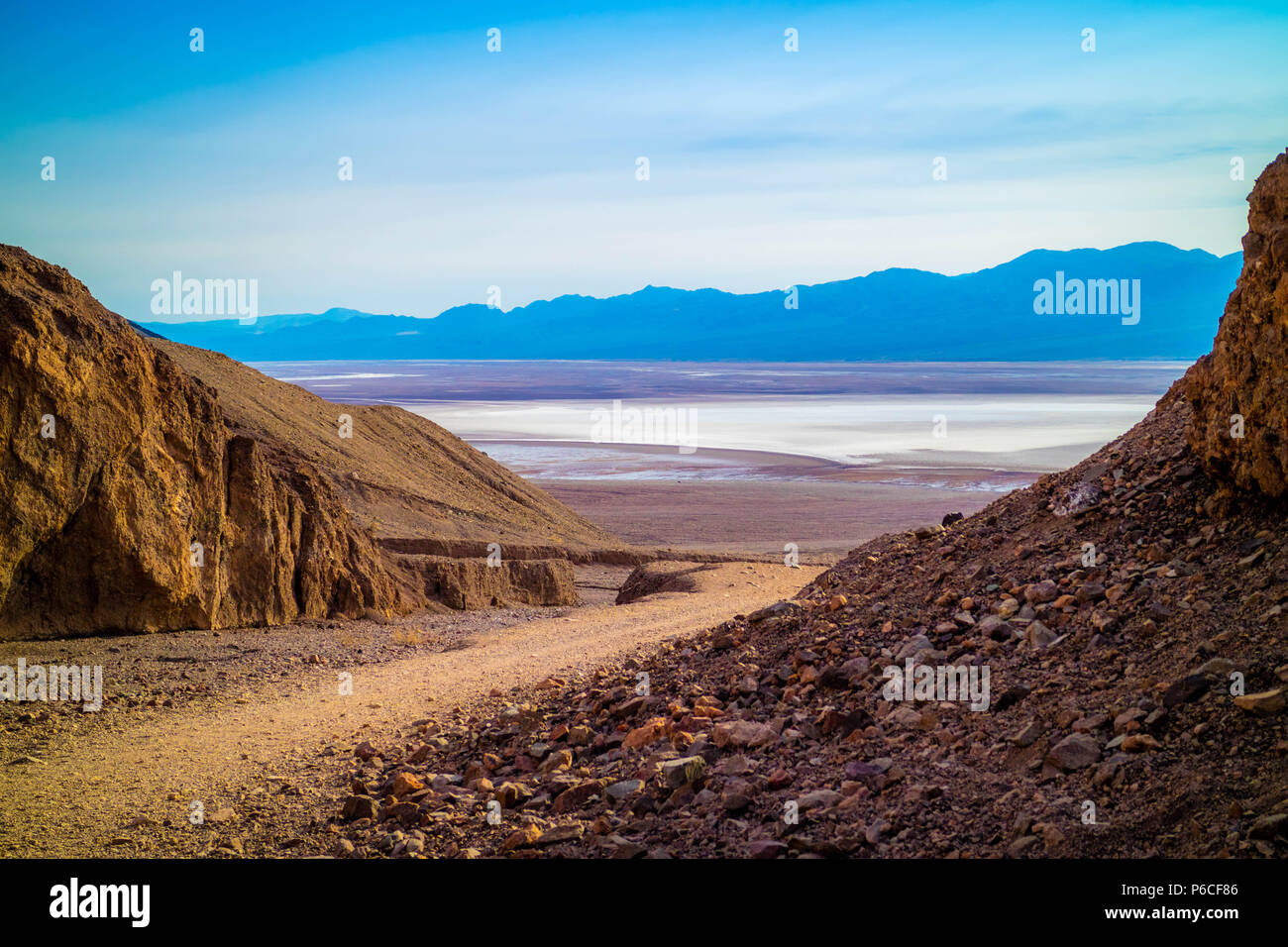 Mountain Ridges in Death Valley National Park Stock Photo - Alamy