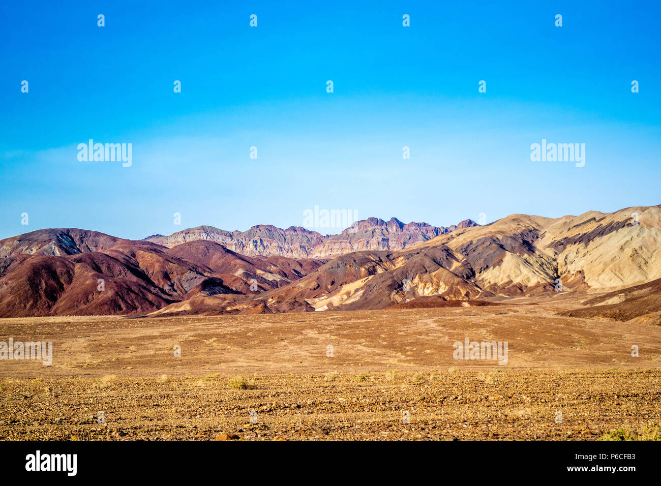 Mountain Ridges in Death Valley National Park Stock Photo - Alamy