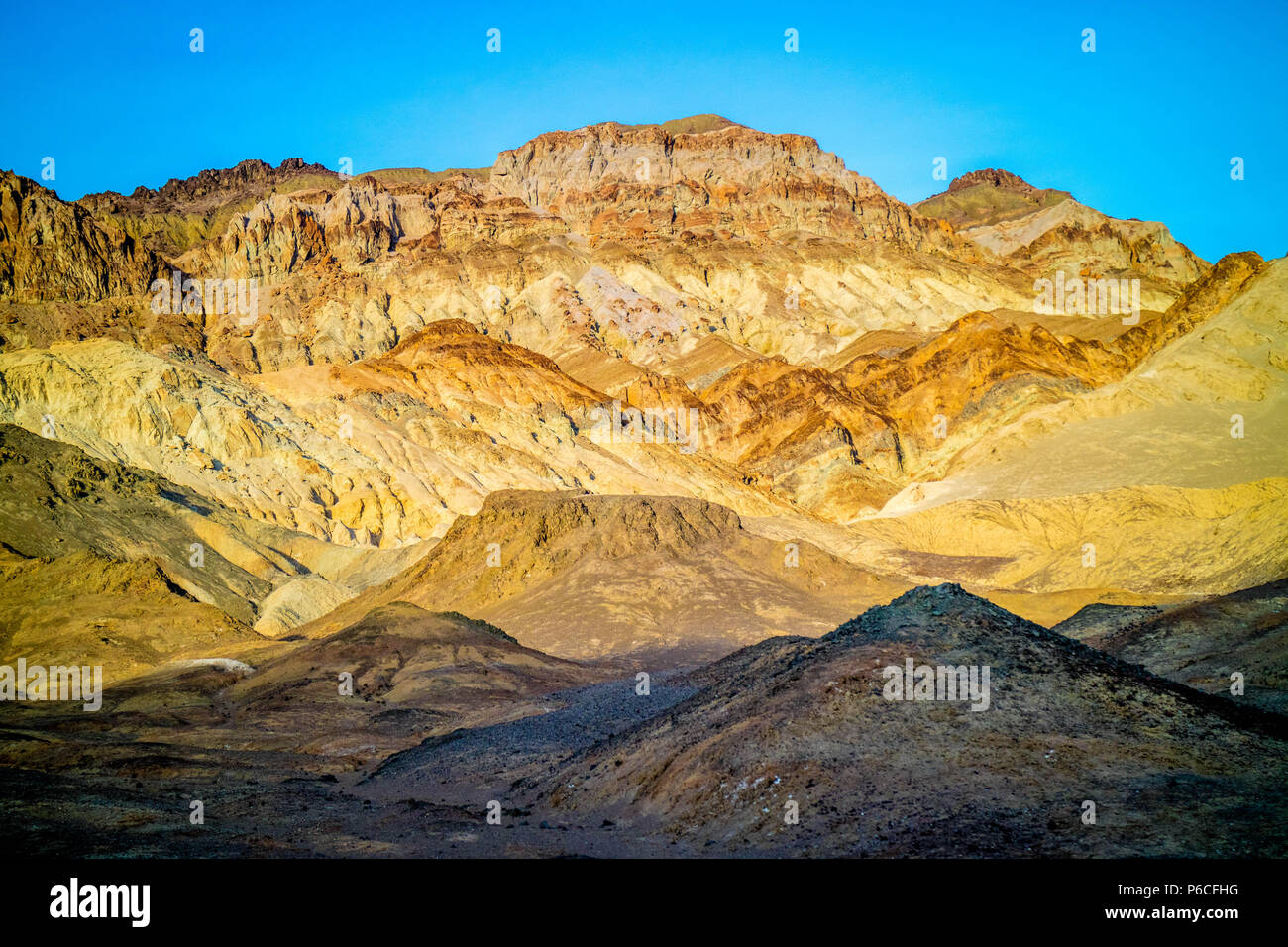 Mountain Ridges in Death Valley National Park Stock Photo - Alamy