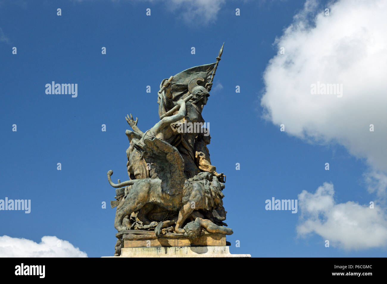 Roman Viaduct Rome Ancient rome figure hi-res stock photography and images - Alamy