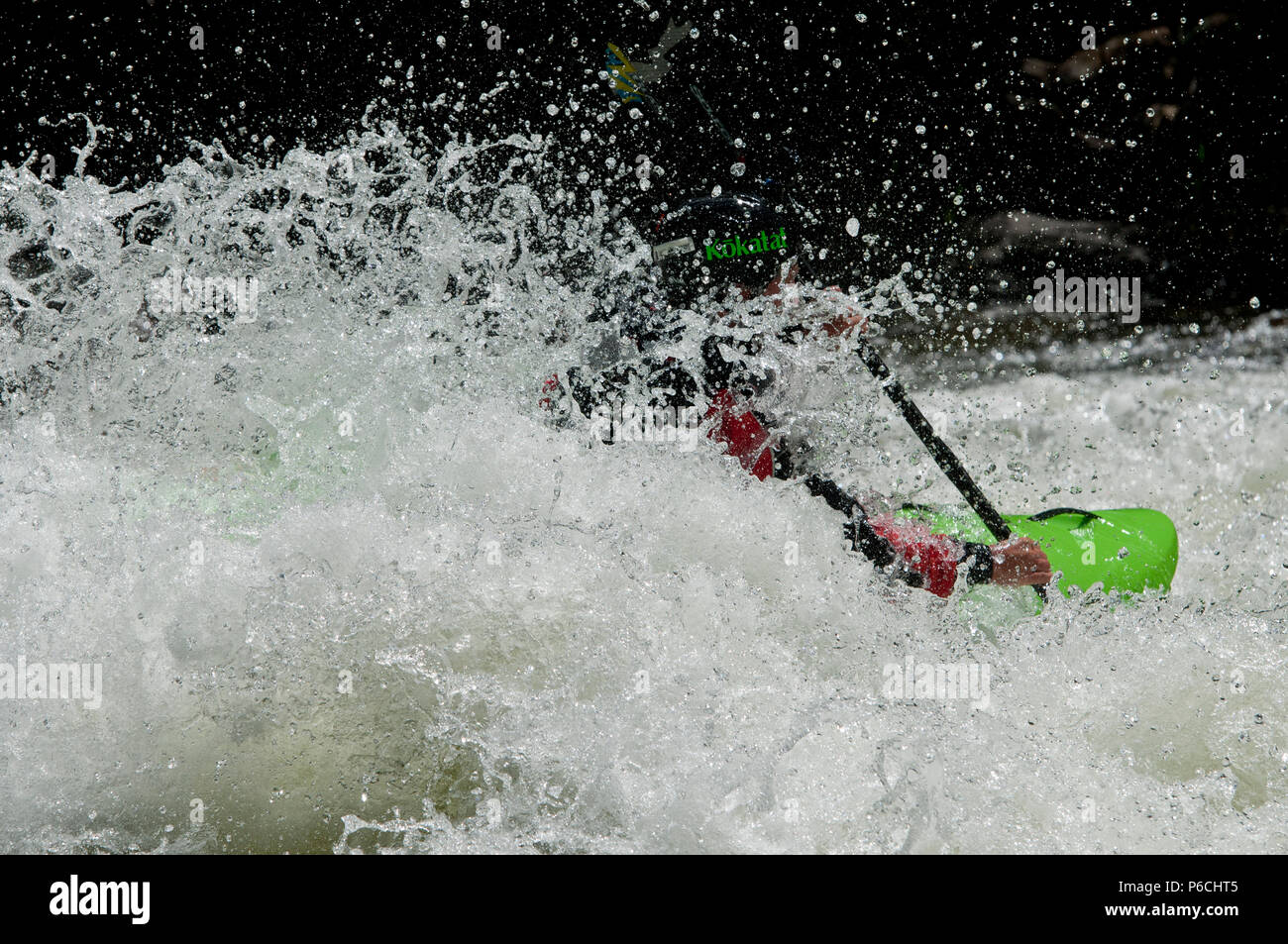 Kayaking on the North Fork Payette River in the 2018 North Fork Kayak