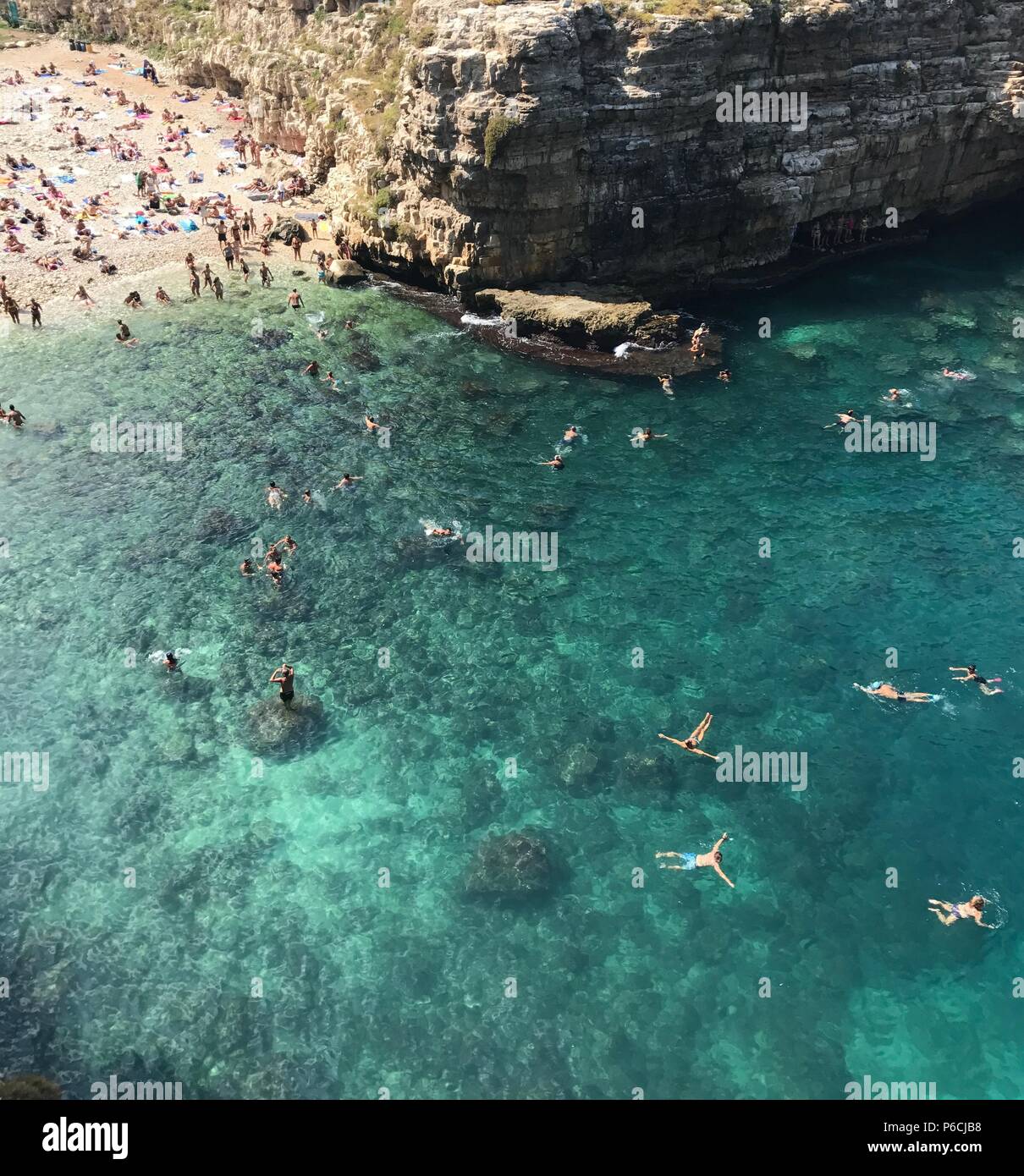 Polignano a mare beach hi-res stock photography and images - Alamy