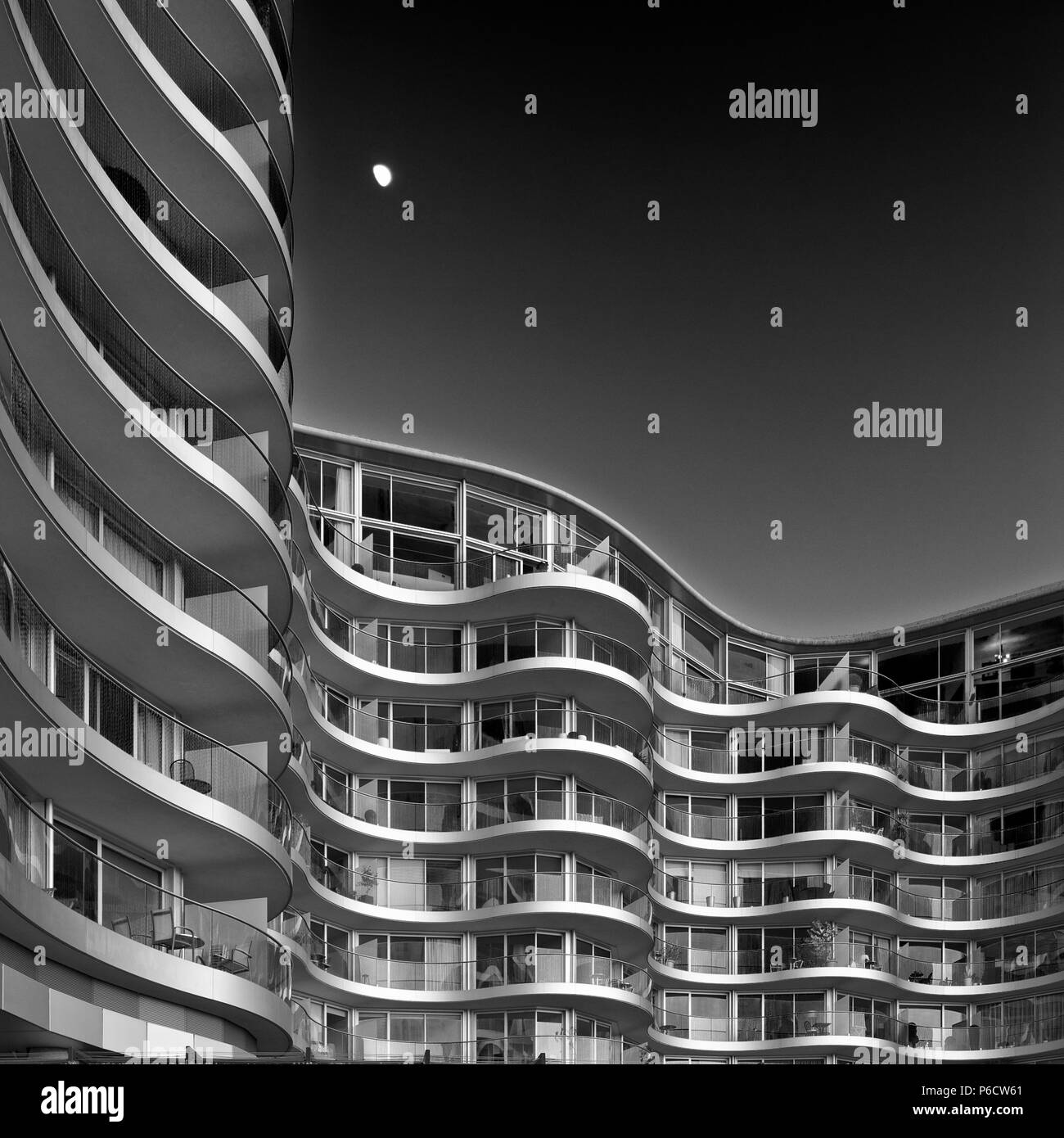Albion riverside apartments Black and White Stock Photos & Images Alamy