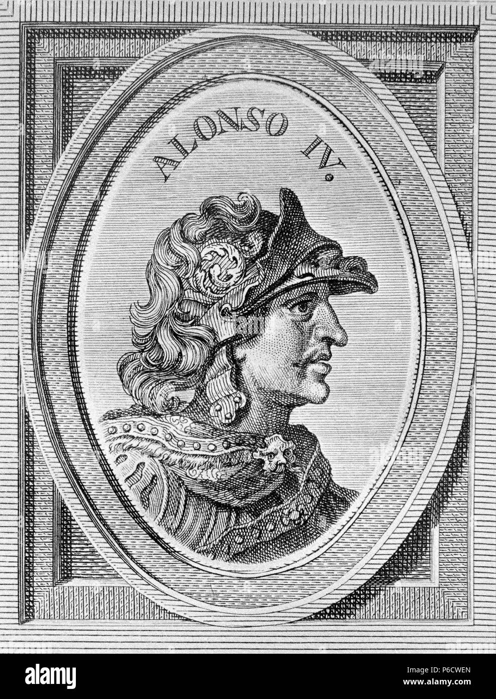 Alfonso iv de leon Black and White Stock Photos & Images Alamy