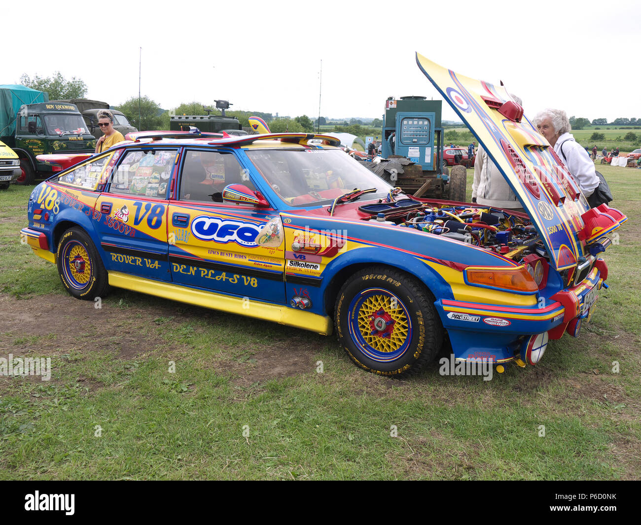 Rover 3500 SDI race car on display at Fir Park Wings and Wheels show ...