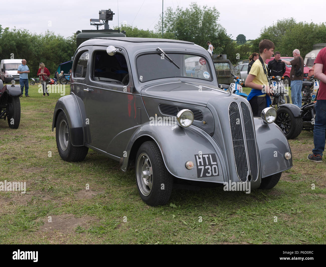 Classic Ford Pop at FIR Park Wings and Wheels show Stock Photo