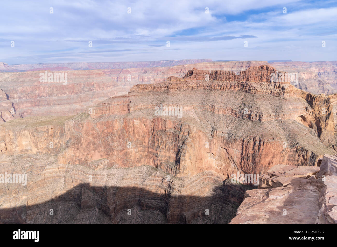 West rim of Grand Canyon in Arizona USA Stock Photo Alamy