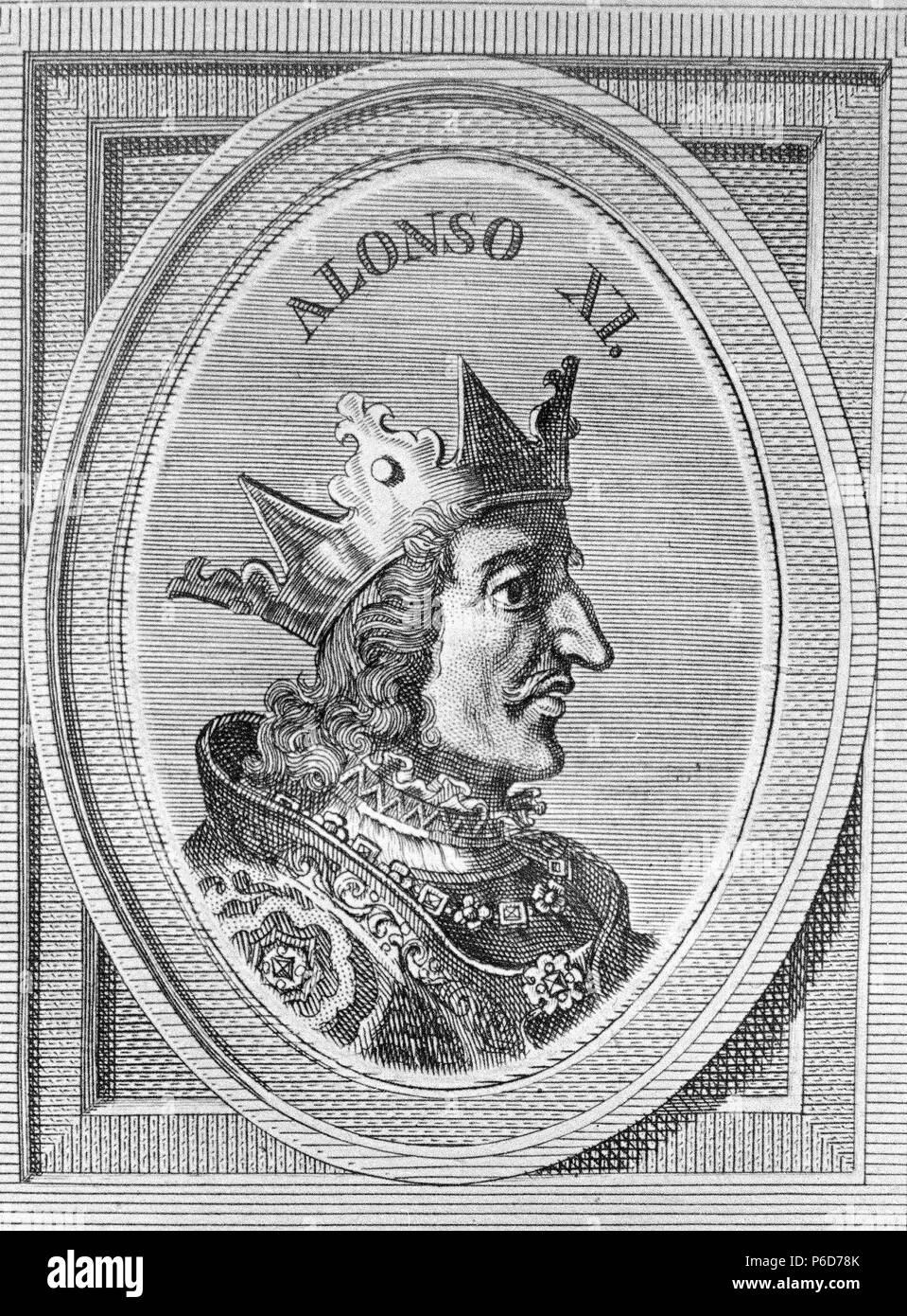 Alfonso xi de castilla y de leon Black and White Stock Photos & Images