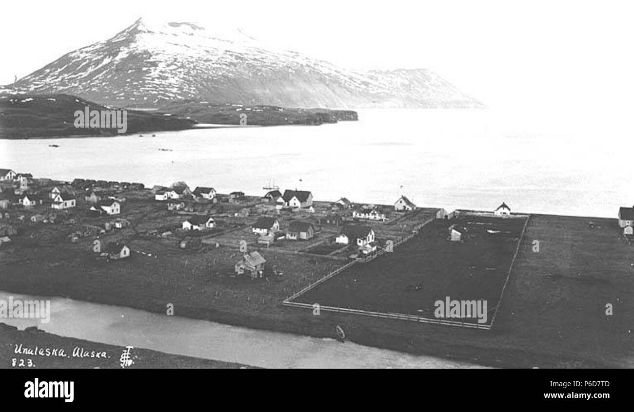 . English Unalaska, ca. 1911 . English Caption on image Unalaska, Alaska PH Coll 247.236
