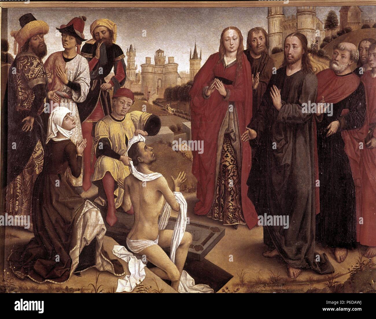 DIRK BOUTS. PINTOR FLAMENCO 1415 - 1475. LA RESURRECCION DE LAZARO ...
