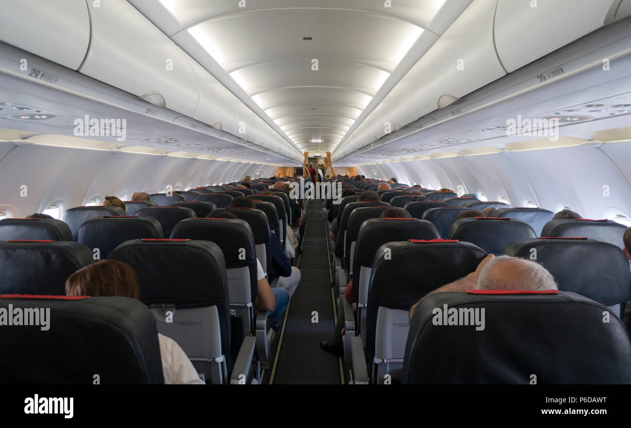 Passengers cabin back view hi-res stock photography and images - Alamy