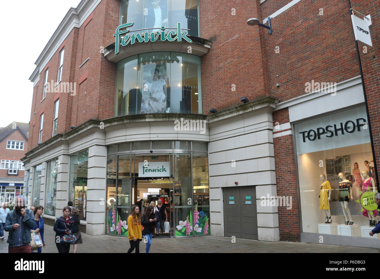 Fenwick department store in Canterbury, Kent, England Stock Photo Alamy