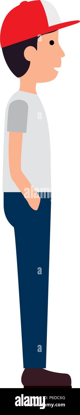 delivery worker avatar character vector illustration design Stock ...