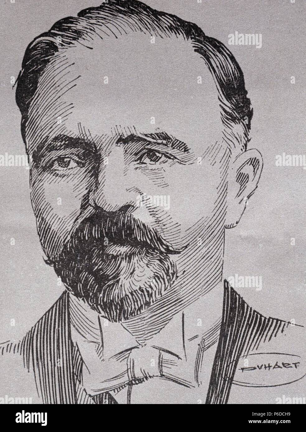 FRANCISCO MADERO. POLITICO MEXICANO.1873-1913. Stock Photo