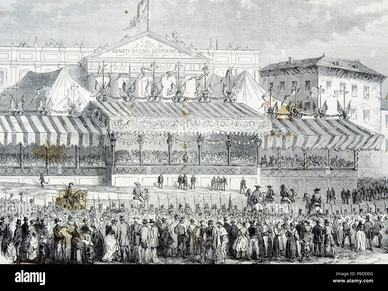 GOBIERNO PROVISIONAL. ESPAÑA 1869.