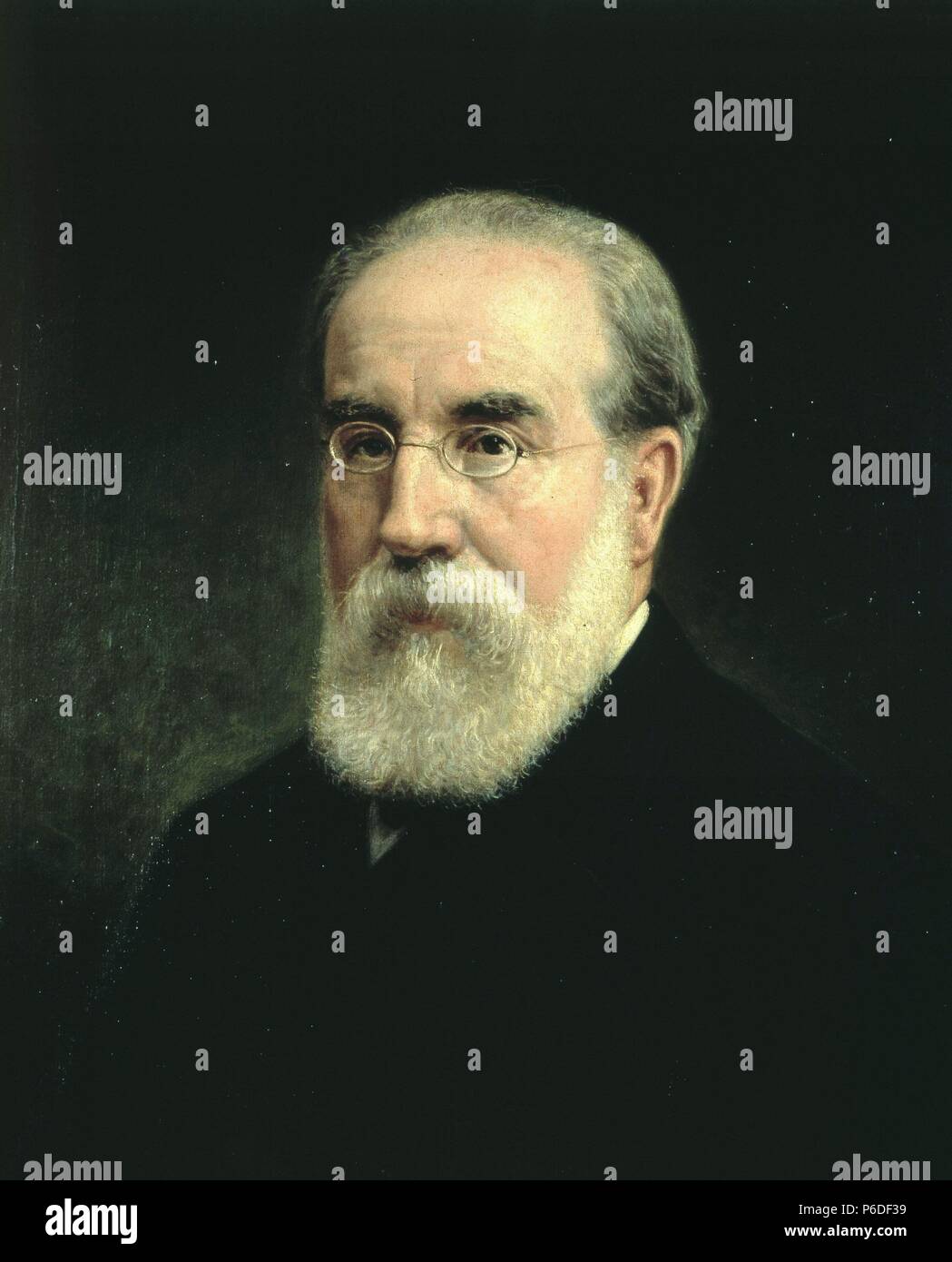 PI Y MARGALL FRANCISCO POLITICO ESPA OL BARCELONA 1824 1901 OLEO pi-y-margall-francisco-politico-espa-ol-barcelona-1824-1901-oleo