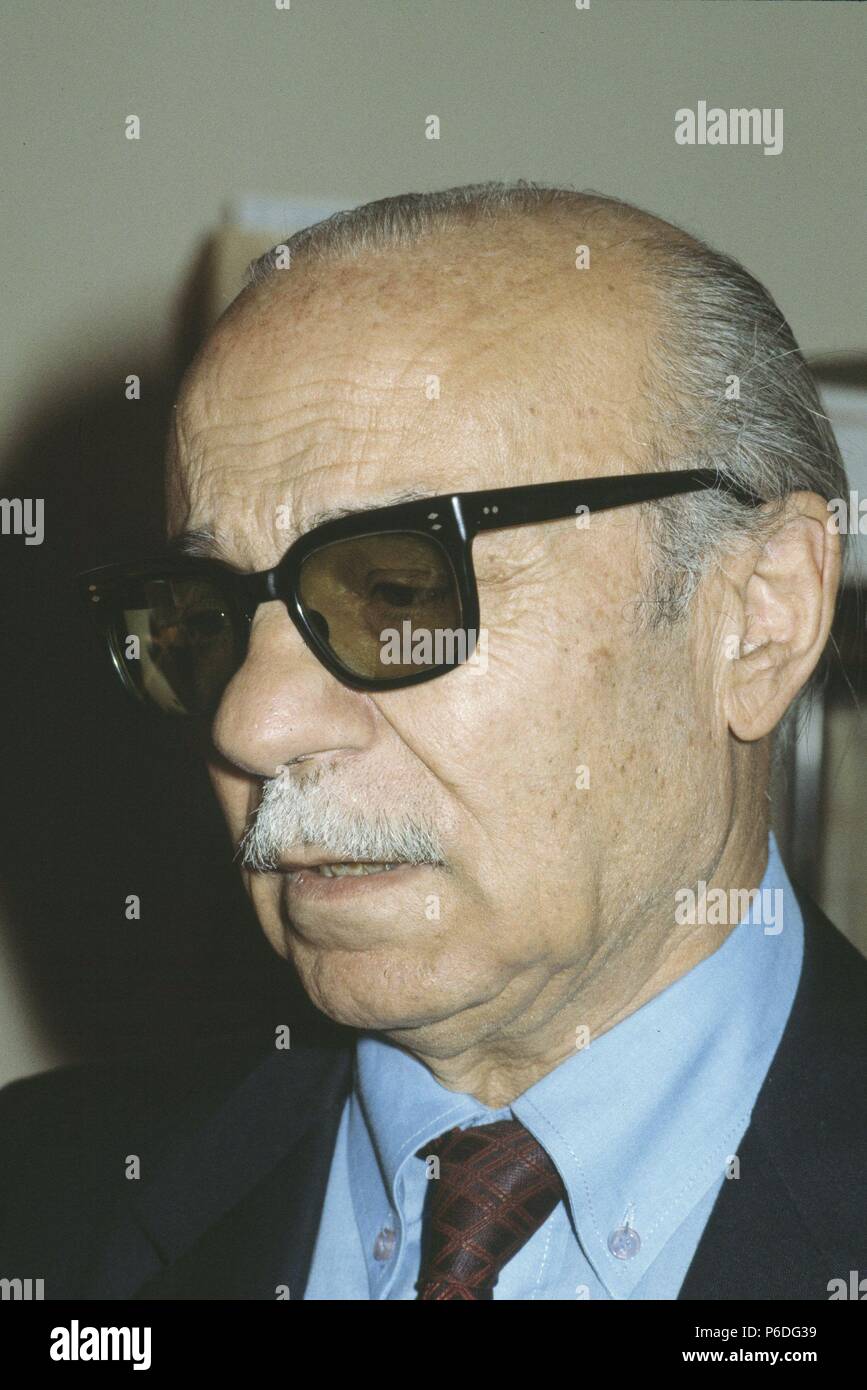 SABATO , ERNESTO. ESCRITOR ARGENTINO 1911 . FOTO RETRATO DEL AÑO 1987