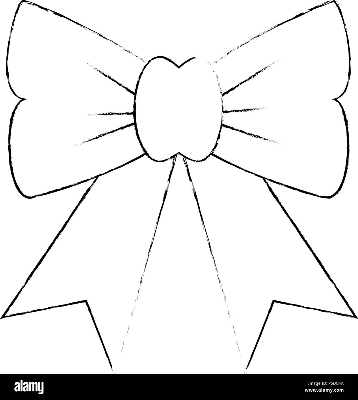bow ribbon isolated icon Stock Vector Image & Art - Alamy