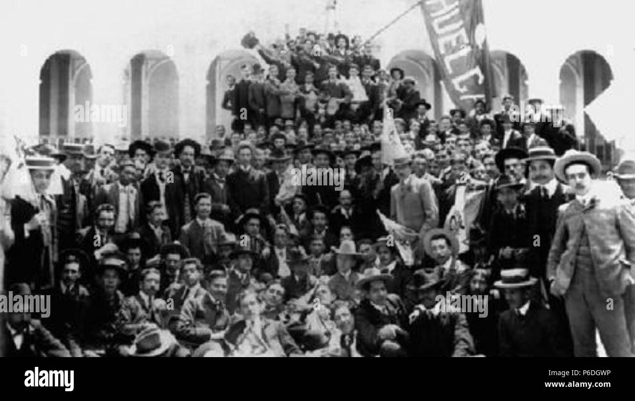 Español: Huelga de dolores en los años 20. 1922 54 Huelgadolores1920 Stock Photo