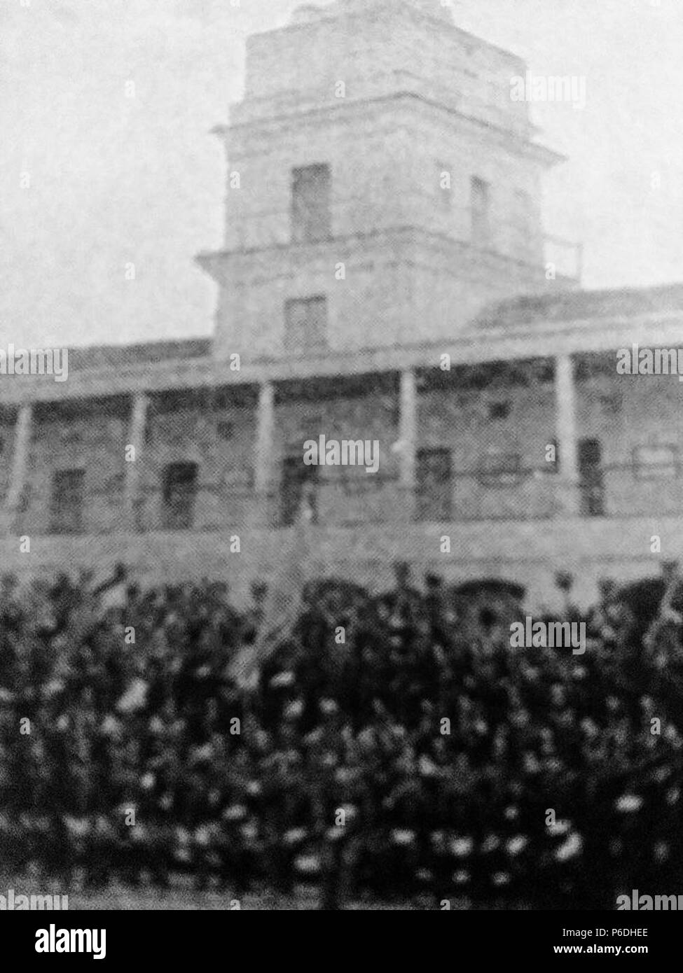 Español: Instituto Nacional para Varones a finales del siglo XIX. 1 January 1895 55 Instituto1895 Stock Photo