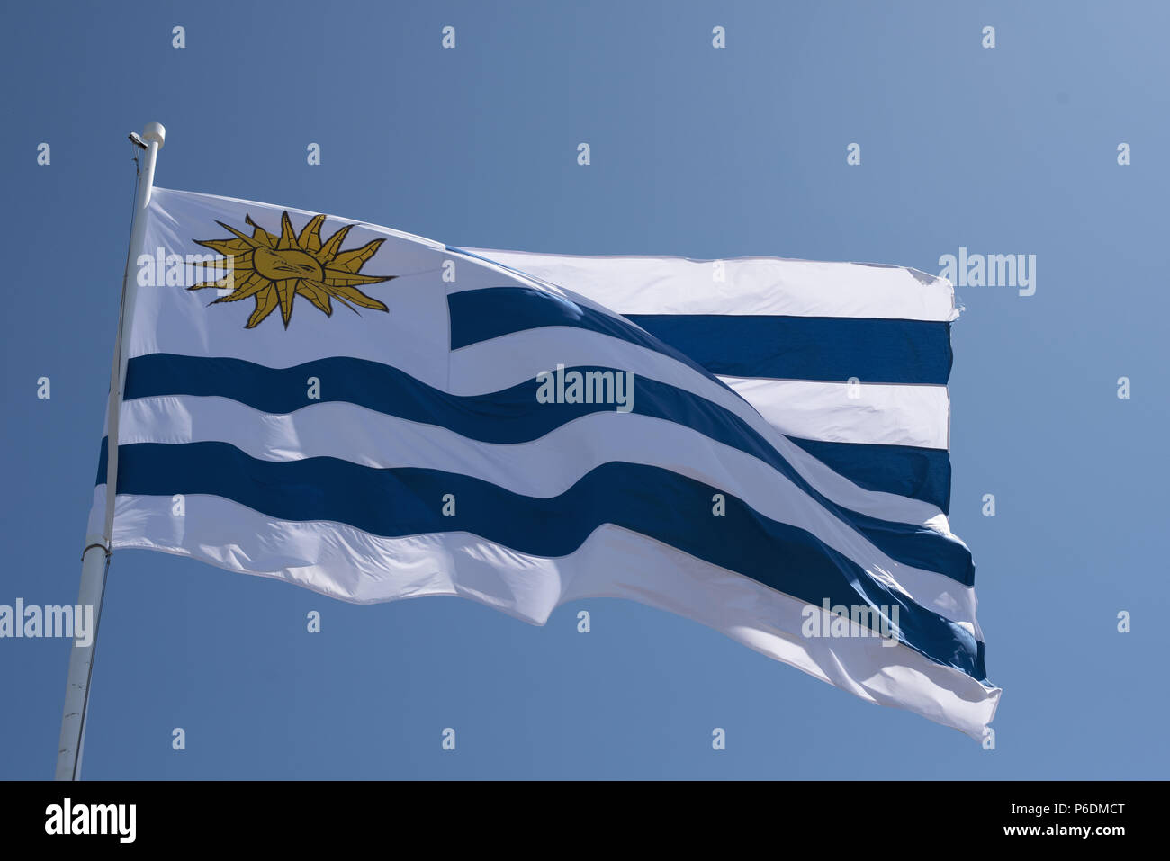 Fray Bentos Uruguay Street Uruguayan Flag City Country Wall Gift Aluminum Sign 