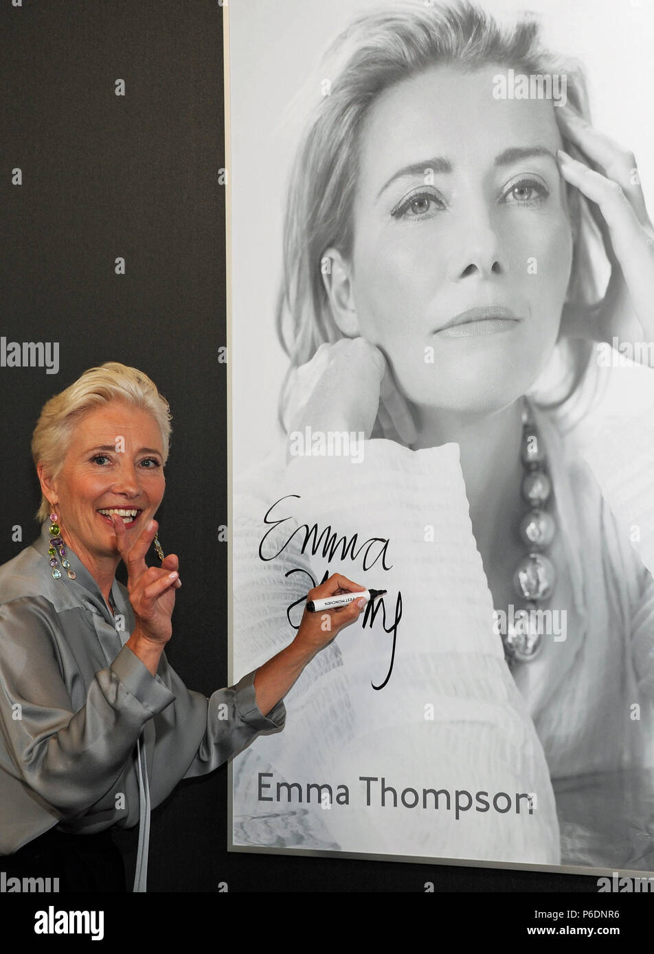 Munich, Germany. 29th June, 2018. British actress and screenwriter Emma