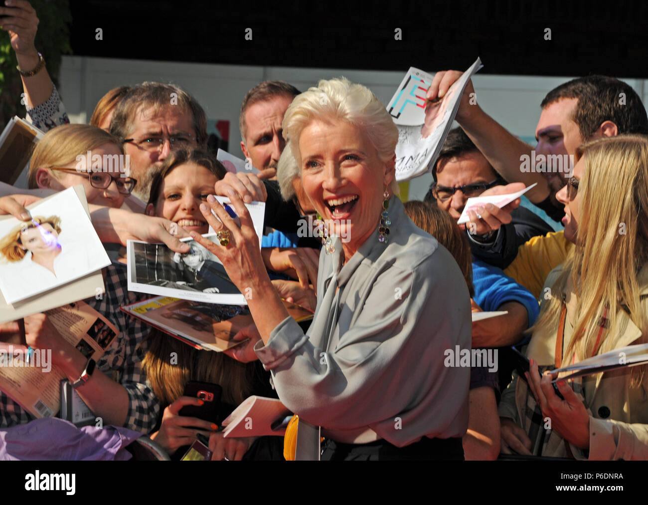 Munich, Germany. 29th June, 2018. British actress and screenwriter Emma