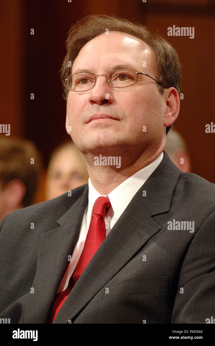 Alito Associate Justice Supreme Court Justice Samuel Alito And His