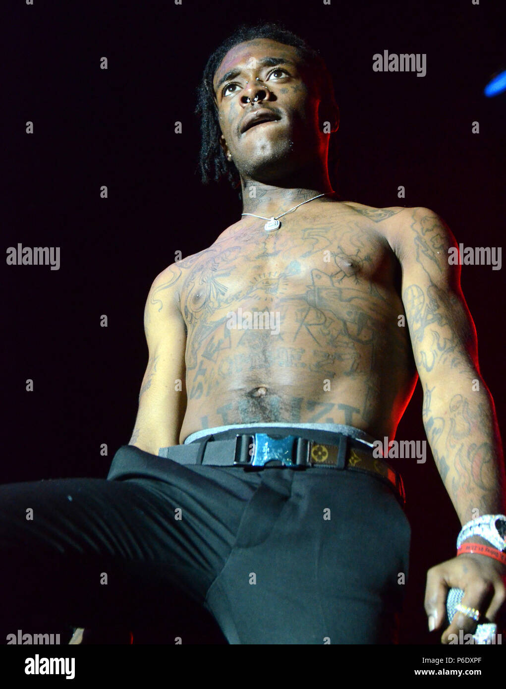 Milwaukee, Wisconsin, USA. 27th June, 2018. Rapper Lil Uzi Vert