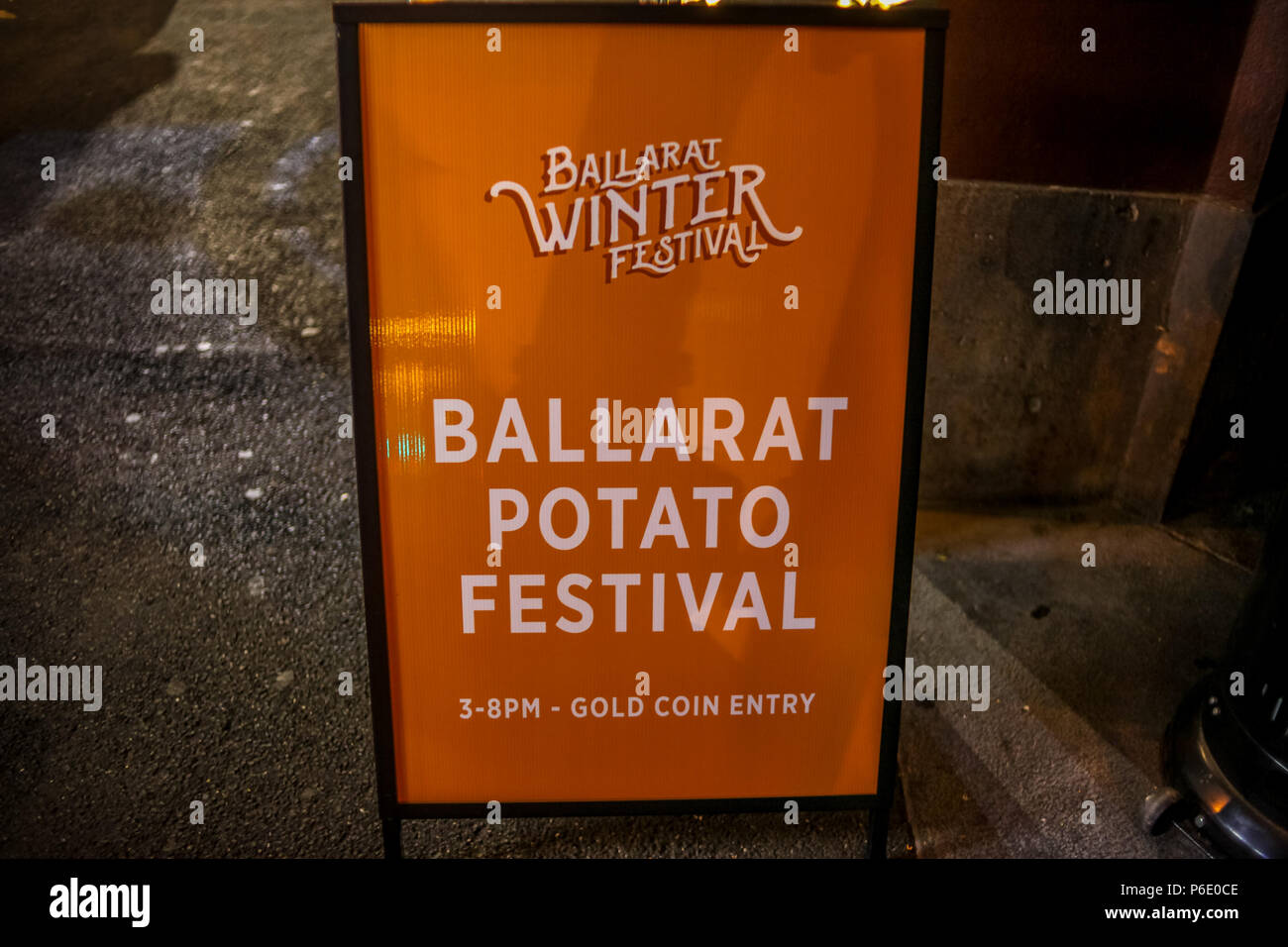 Ballerat, Victoria, Australia, 30 June 2018. Ballarat Potato Festival