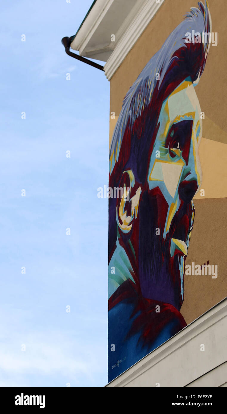 Australia banksy graffiti street south america lionel messi soccer art painting 