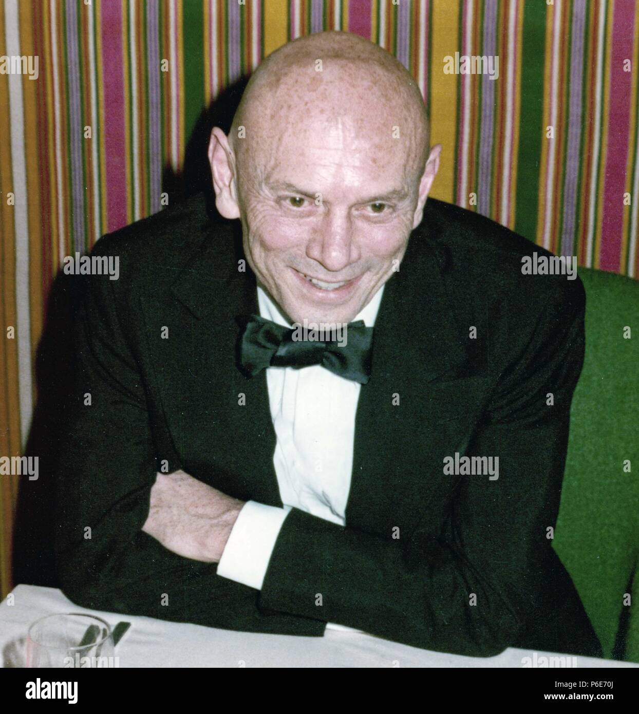 Yul Brenner 1981 Photo By John Barrett-PHOTOlink.net / MediaPunch Stock ...